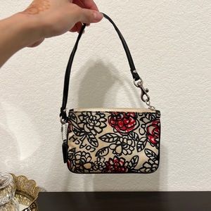 Vintage coach wristlet